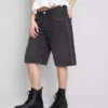 The Primark Scene | Shorts de mezclilla de algodón con tachuelas