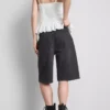 The Primark Scene | Shorts de mezclilla de algodón con tachuelas