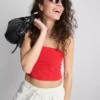 The Primark Scene | Top bandeau de jersey con alto contenido de algodón