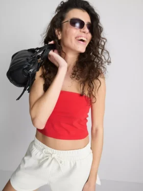 The Primark Scene | Top bandeau de jersey con alto contenido de algodón