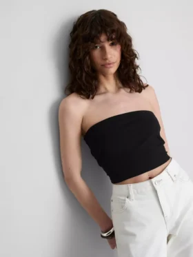The Primark Scene | Top bandeau de jersey con alto contenido de algodón