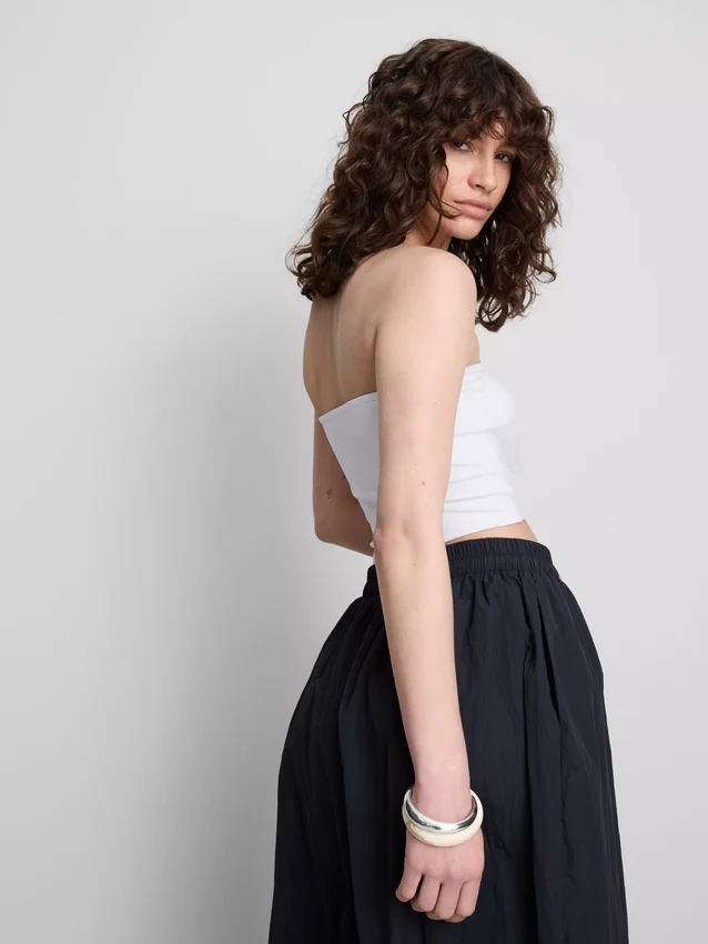 The Primark Scene | Top bandeau de jersey con alto contenido de algodón