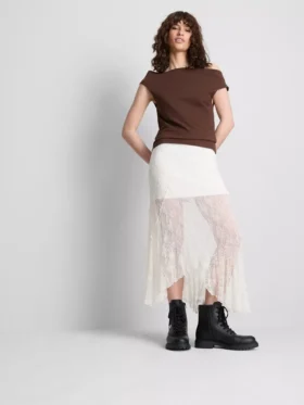 The Primark Scene | Top con hombros al descubierto de alta proporción de algodón