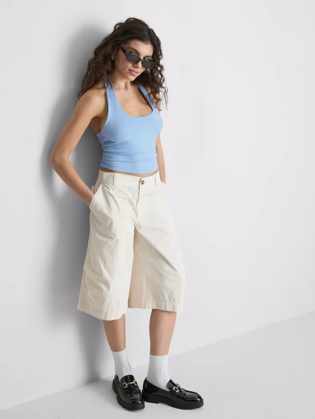 The Primark Scene | Top corto con cuello halter