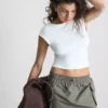 The Primark Scene | Top sin espalda con mangas casquillo