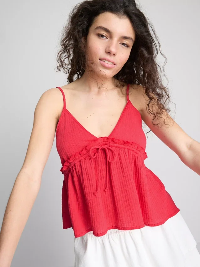 The Primark Scene | Top tipo camisola con volantes