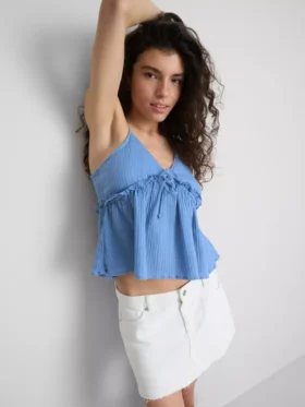The Primark Scene | Top tipo camisola con volantes