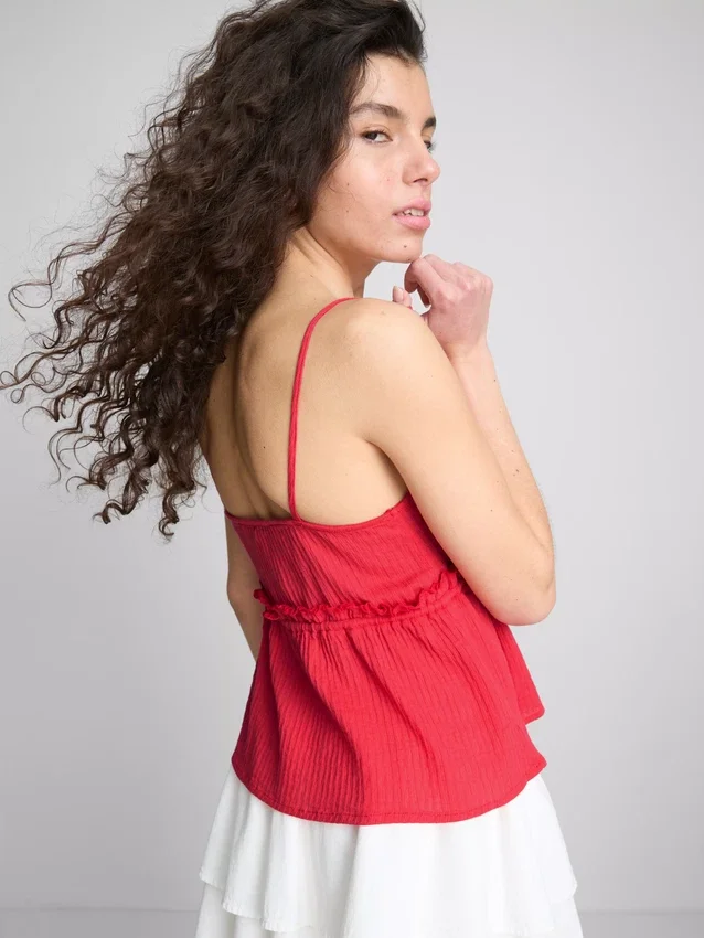 The Primark Scene | Top tipo camisola con volantes