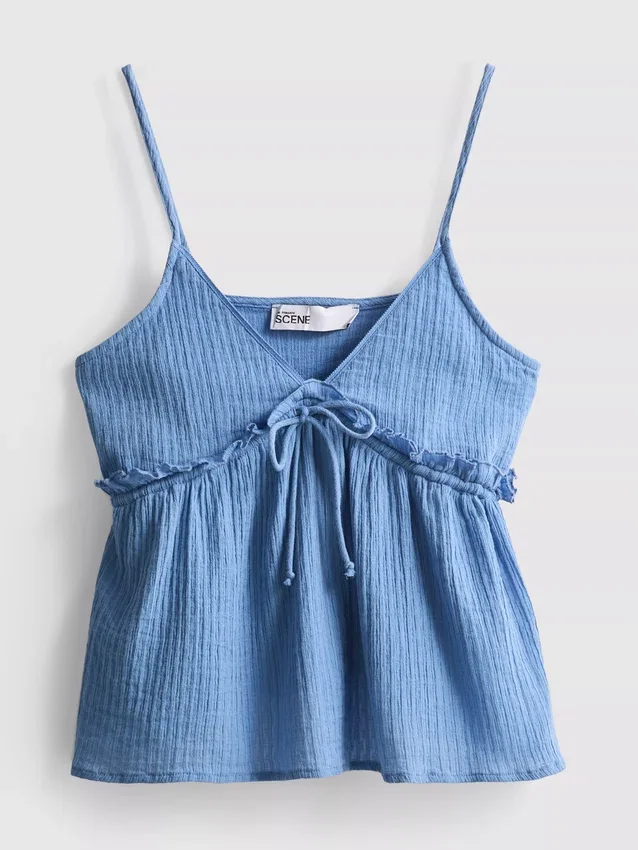 The Primark Scene | Top tipo camisola con volantes