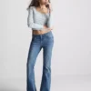 The Primark Scene | Vaqueros acampanados de talle bajo