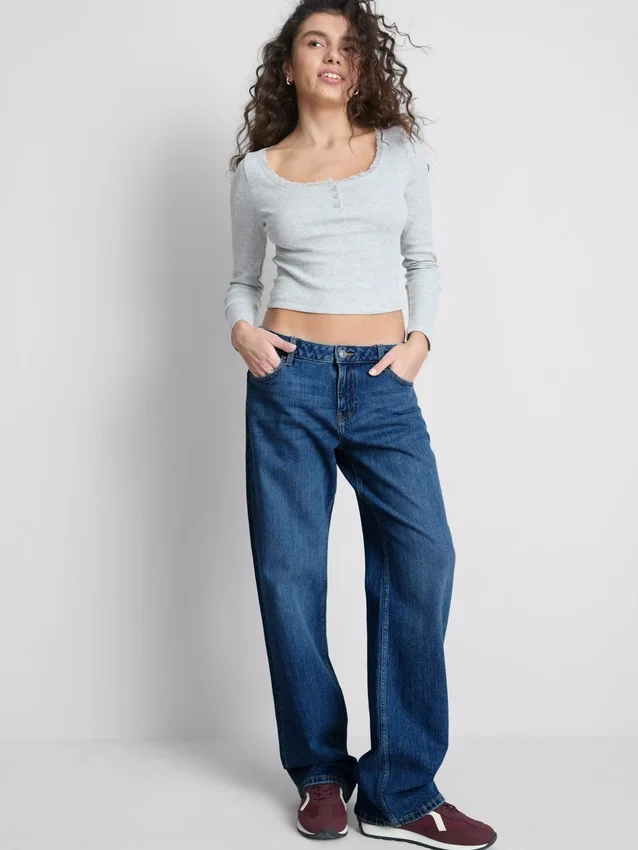 The Primark Scene | Vaqueros de talle bajo y pierna recta