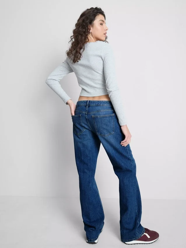 The Primark Scene | Vaqueros de talle bajo y pierna recta