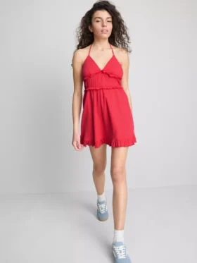 The Primark Scene | Vestido con volantes arrugados