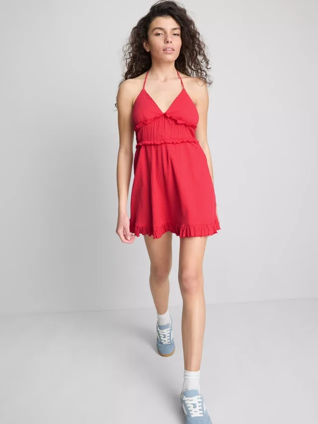 The Primark Scene | Vestido con volantes arrugados