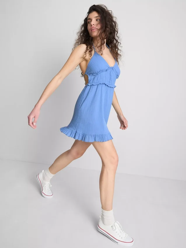 The Primark Scene | Vestido con volantes arrugados