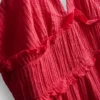 The Primark Scene | Vestido con volantes arrugados