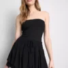 Top bandeau con alto contenido de algodón