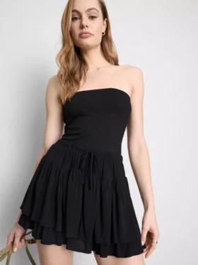 Top bandeau con alto contenido de algodón
