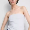 Top bandeau con alto contenido de algodón