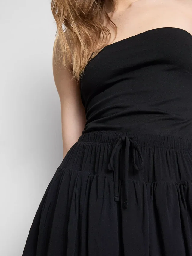 Top bandeau con alto contenido de algodón