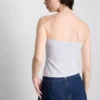 Top bandeau con alto contenido de algodón