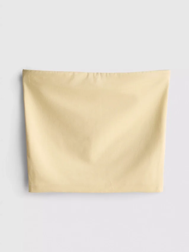 Top bandeau con alto contenido de algodón