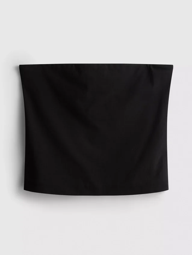 Top bandeau con alto contenido de algodón