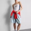 Top bandeau de fútbol de EE. UU. con alto contenido de algodón