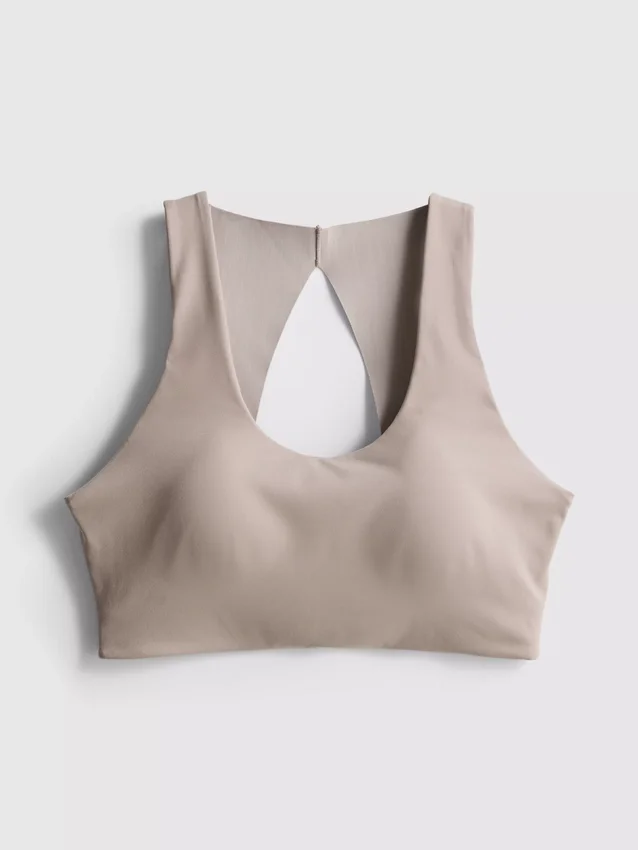 Top corto deportivo con corte BodySculpt