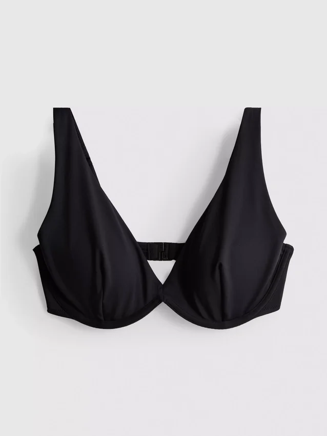 Top de bikini con aros para busto más voluminoso