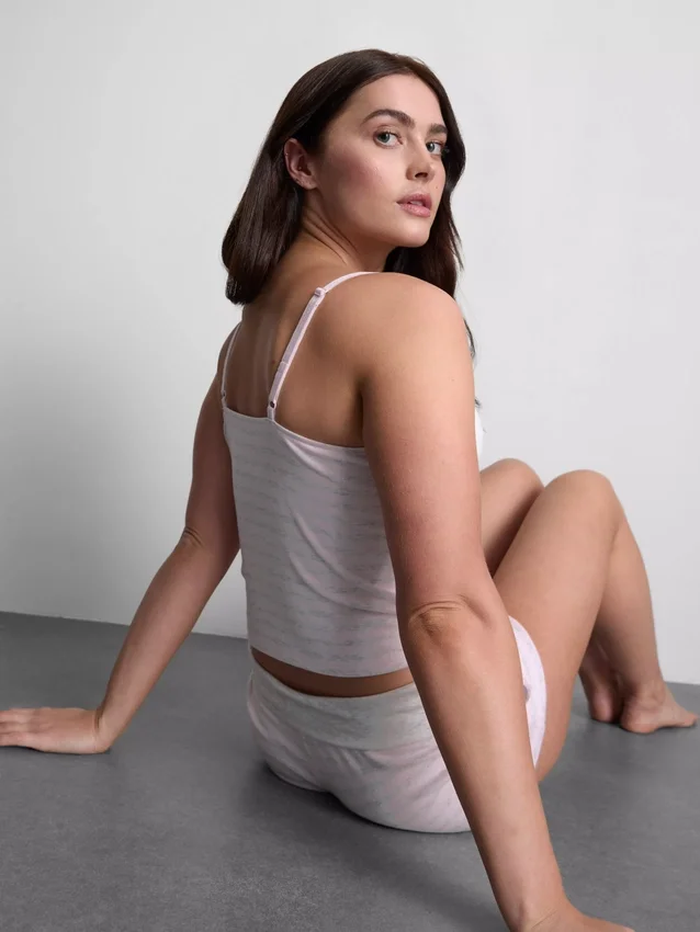 Top de pijama a rayas «Love to Lounge» estilo camisola