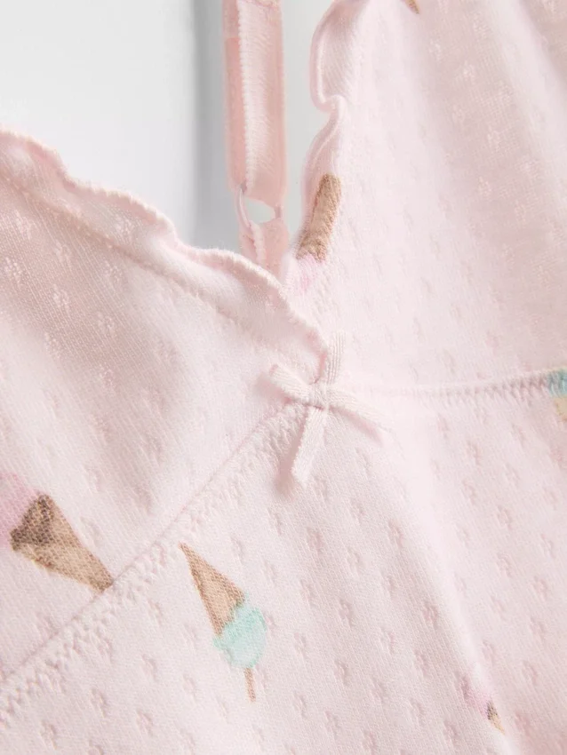 Top de pijama tipo camisola «Love to Lounge» con estampado de helado
