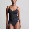 Top de tankini estampado