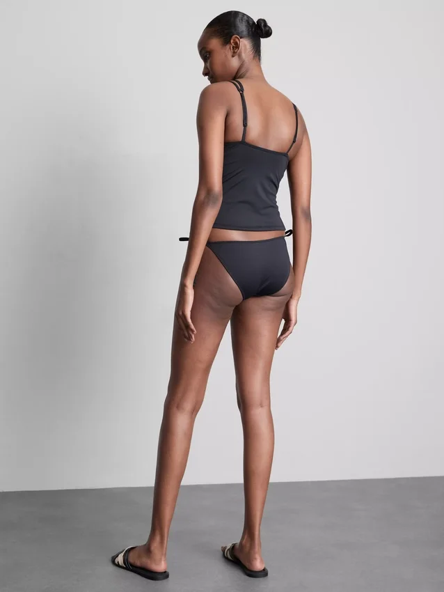 Top de tankini estampado