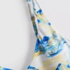 Top de tankini estampado