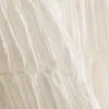 Top fruncido de manga corta
