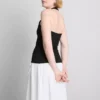 Top halter de alto contenido de algodón