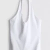 Top halter de alto contenido de algodón