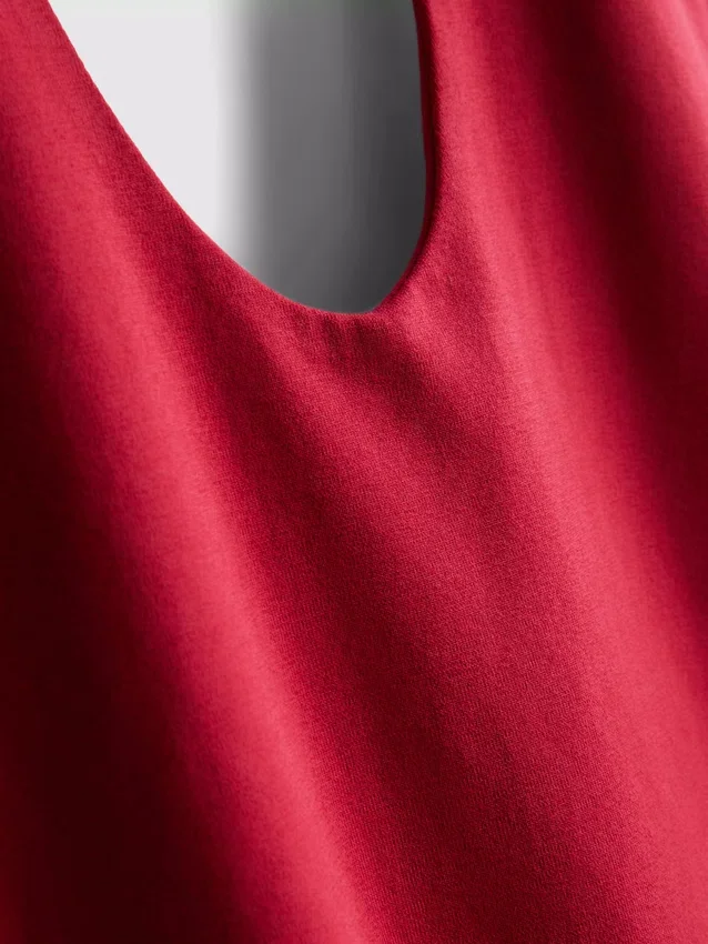 Top halter de alto contenido de algodón