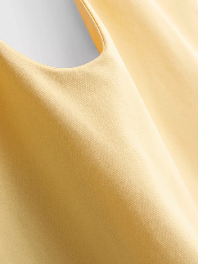 Top halter de alto contenido de algodón