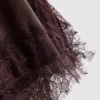 Top tipo camisola con ribete de encaje satinado de Paula Echevarría