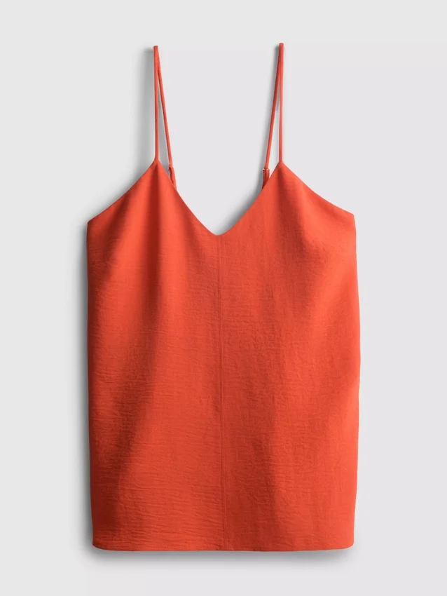 Top tipo camisola con textura y ventilación