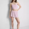 Top tipo camisola corto sin costuras