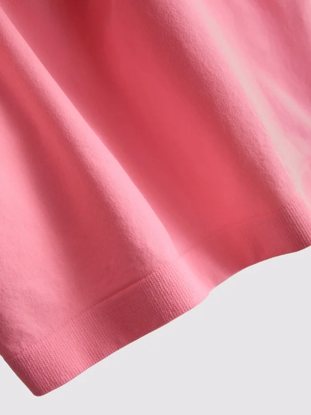 Top tipo camisola corto sin costuras
