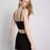 Top tipo camisola corto sin costuras