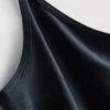 Top tipo camisola elástico con alto contenido de algodón