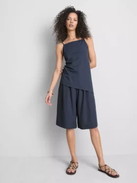 Top tipo camisola largo con textura