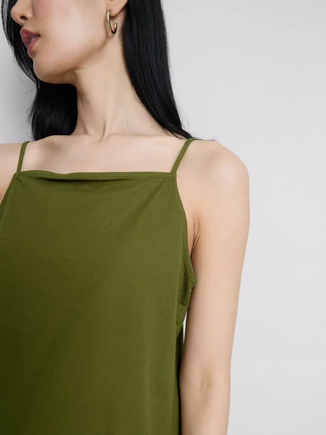 Top tipo camisola largo con textura
