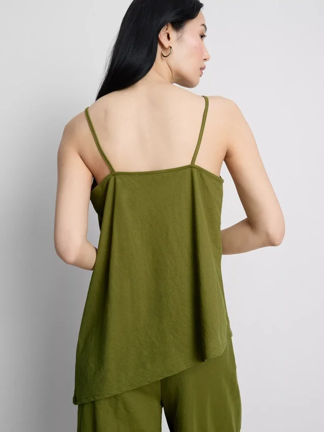 Top tipo camisola largo con textura