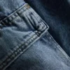 Vaqueros cargo holgados de talle medio